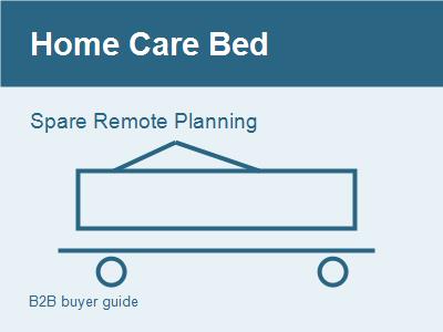 Home Care Bed Spare Remote Planning For Dealers And Service Teams