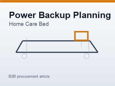 Home Care Bed Power Backup Planning: Dealer Advice For Family Care