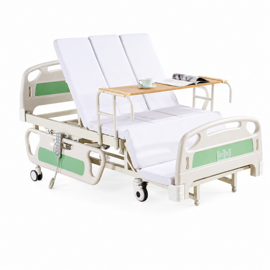Extra-Wide Electric Care Bed with Gentle Three-Section Turning