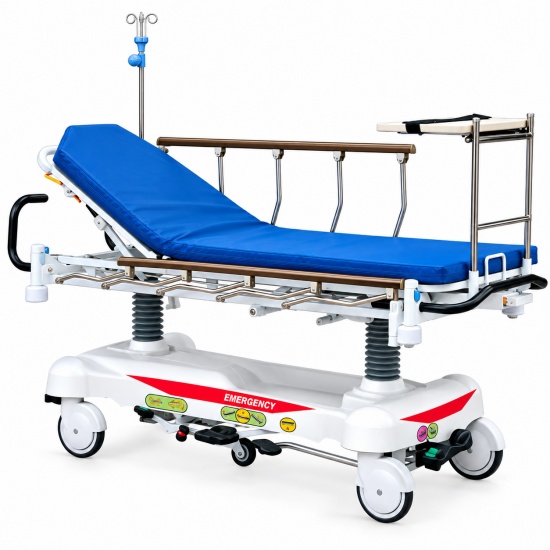 Hydraulic Patient Transfer Trolley for Rehabilitation and Assisted Care